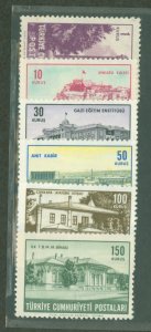 Turkey #1569/1577 Unused