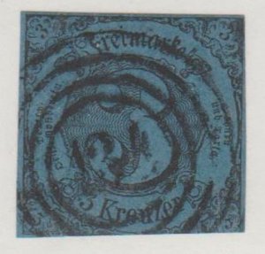 German States - Thurn & Taxis Scott #43 Stamp - Used Single