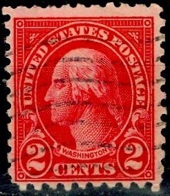 U.S.A.; 1924; Sc. # 583; Used  Perf. 10 Single Stamp