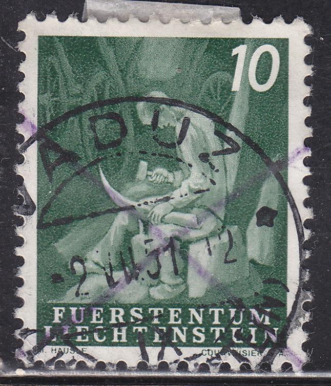 Liechtenstein 248 Laborer 1951