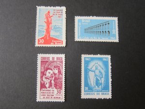 Brazil 1965 Sc 993-4,999,1003 set MH