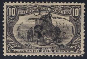 #290, Used-XF-GEM. PSE Cert. Cat$35