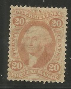 UNITED STATES  R41C  USED,  PERF,  FOREIGN EXCHANGE,  REVENUE STAMP