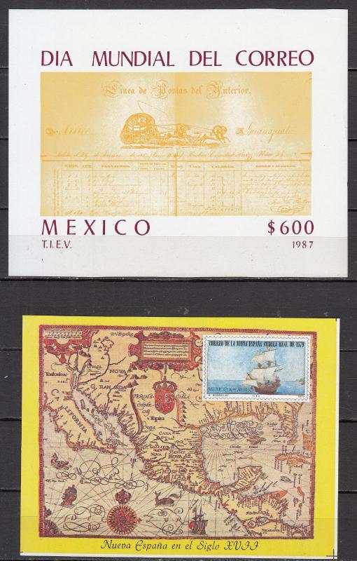 Mexico - Souvenir Sheet lot - MNH (7162)