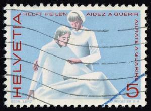 Switzerland #462 Nursing Care; Used (0.25)