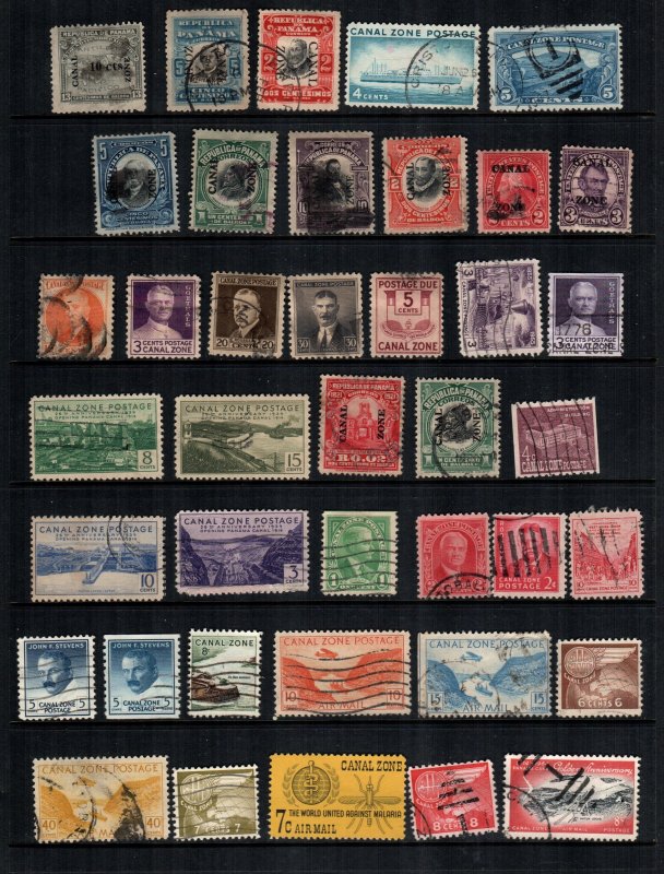 united states 40 used Canal Zone