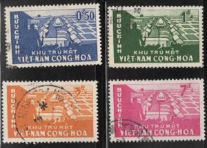 Viet Nam  Scott 140-143 Used set