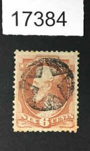 MOMEN: US STAMPS # 159 FANCY STAR CANCEL USED $18++ LOT #17384