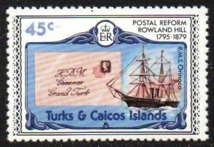 Turks & Caicos Islands Sc #393 MNH