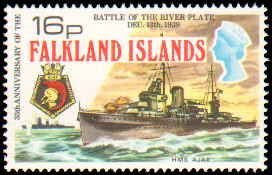 Falkland Islands#237-240, Complete Set(4), 1974, Ships, Never Hinged