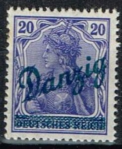 Danzig,Sc.#38 MNH, Germania ovpr. , cv. €4