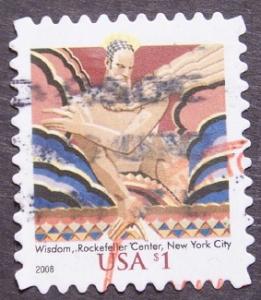 # 3766a used $1 Wisdom - dated 2008 - (5358u)