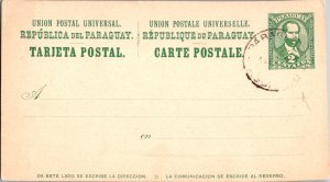 Paraguay, Worldwide Government Postal Card