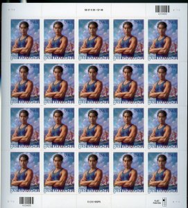 UNITED STATES SCOTT #3661 DUKE KAHANAMOKU SHEET(20) MINT NH