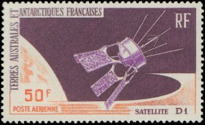 French Southern & Antarctic Territory #C11, Complete Set, 1966, Space, Never ...