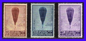 1932 - Belgica - Scott  251 - 253 - MLH - V. Catalogo  34€ - BE-095 - 02