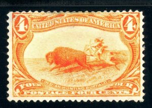 USAstamps Unused VF US 1898 Trans-Mississippi Indian Hunting Scott 287 NG