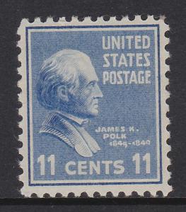 US 816 James Polk MNH