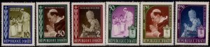 Haiti 1959 MNH Stamps Scott 444-446+C139-141 Pope Pius XII