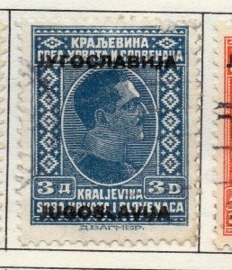 Yugoslavia 1926-33 Early Issue Fine Used 3d. Optd NW-117085