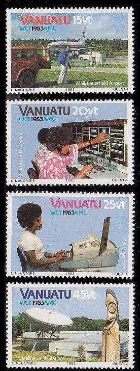 Vanuatu 360 - 363 MNH