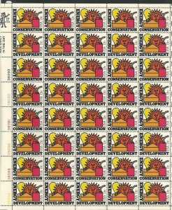 PCBstamps   US #1723/1724 Sheet $4.16(2x16x13c)Energy Conservation, MNH