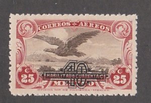 Mexico # C47, Eagle Stamp Surcharged, Mint NH