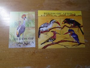 Ghana  #  2604-05  MNH  Birds