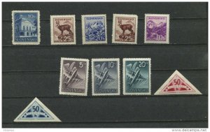 Slovakia 1940 Mi 70-80 MNH Complete Year (- 1 stamp) Cv 13 euro