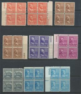 US 803 // 31 MNH stock, see desc. Face $11.42