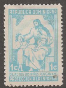 Dominican Republic RA35 Jesus and Children 1963