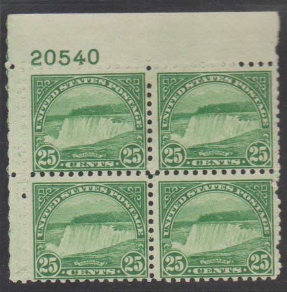 U.S. Scott #699 Niagara Falls Stamp - Mint Plate Block