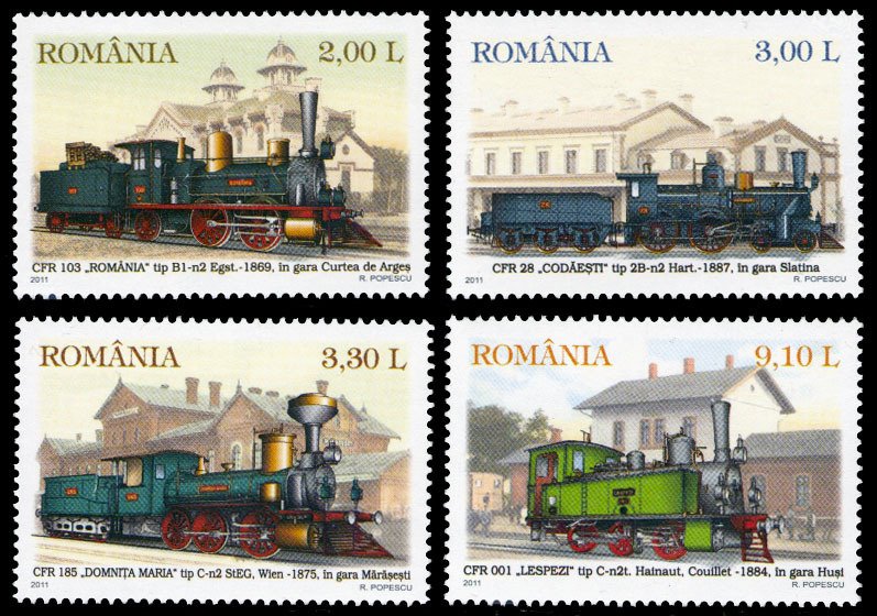 Romania 2011 Scott #5290-5293 Mint Never Hinged