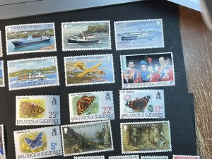 GUERNSEY # 204-239-MINT NEVER/HINGED--10 COMPLETE SETS--1980-82