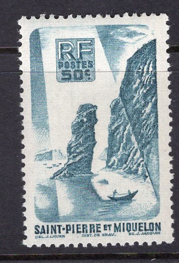 St. Pierre & Miquelon #327 MH 1947