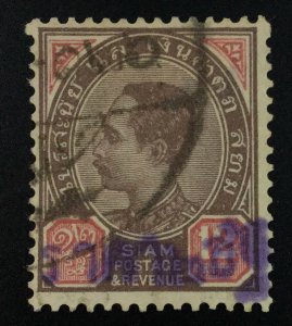 MOMEN: THAILAND SC #85a SG #205a 1902 USED **RPS CERT** $5,250 LOT #61854*