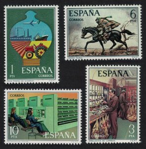 Spain Spanish Post Office 4v 1976 MNH SG#2374-2377