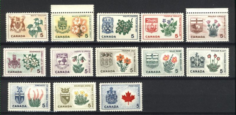 C 418-429A   Mint NH VF 1964 PD