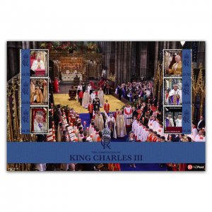 New Zealand 2023 King Charles III Coronation Mint MNH Miniature Sheet