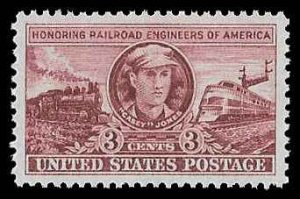 PCBstamps   US # 993 3c Railroad Engineers, MNH, (18)