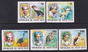 Burkina Faso 368-369,C212-C214 Birds Imperfs MNH VF