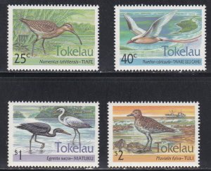 Tokelau #  190-193 & 193a, Birds,, NH, 1/2 Cat.