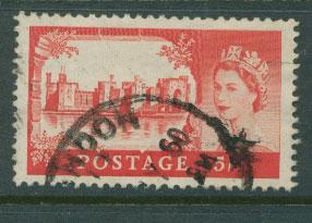 Great Britain QE II  SG 596  VFU  De La Rue printing