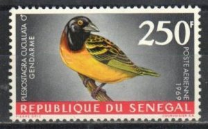 Senegal Stamp C55  - Bird dated 1969