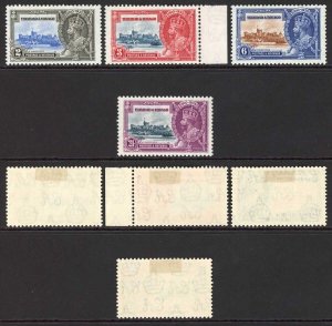 Trinidad SG239/42 1935 Silver Jubilee Set M/M