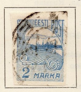 Estonia 1920 Early Issue Fine Used 2m. 121258