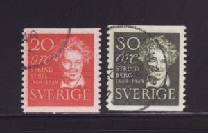 Sweden 404, 406 U August Strandberg, Author (A)