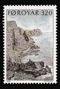 Faroe Is. Cliffs of Suduroy 320 Kr 1989 MNH SC#197 SG#185