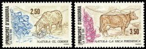 Scott #406-7 Farm Animals MNH