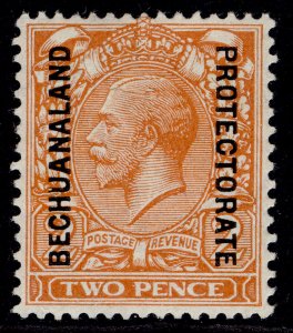 BECHUANALAND PROTECTORATE GV SG77, 2d orange, M MINT. Cat £50. DIE II